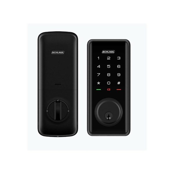 Restocking Soon: Eta Early September – S1 Ease Smart Deadbolt Door Lock Black Sreeas1C5Bl Digital Locks