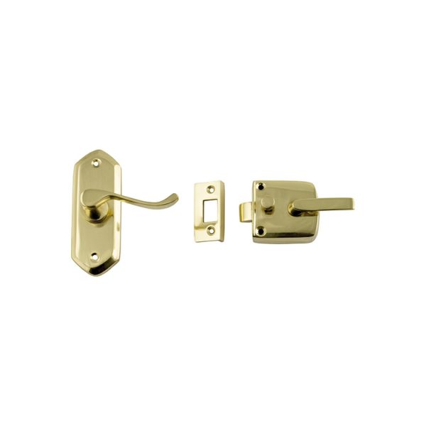 Screen Door Latch Polished Brass Rh External Td1193 Door Hardware