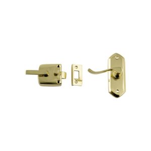 Screen Door Lock Latch Polished Brass Left Hand External Td1194 Door Hardware