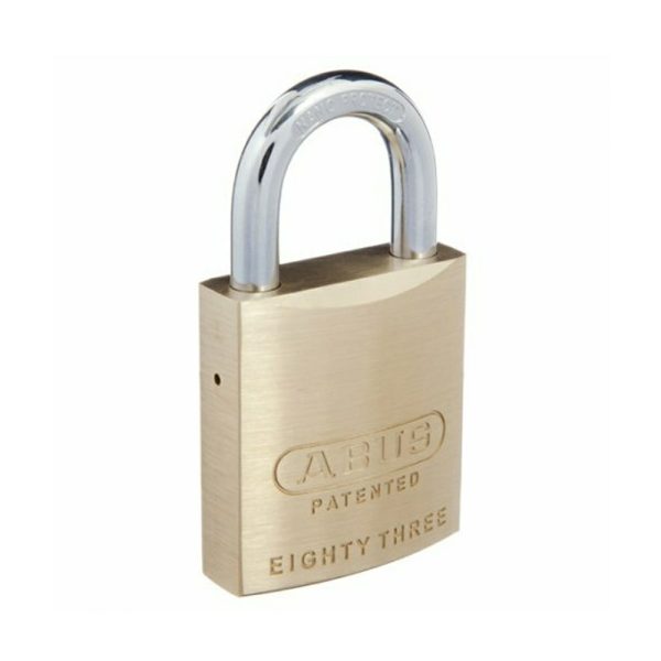 Security Padlock Brass 25Mm Alloy Shackle Keyed To Differ 8345Nkd Gate Hardware