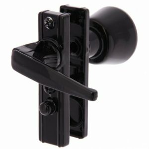 Security Screen Door Latch Black W820117 Black Door Hardware