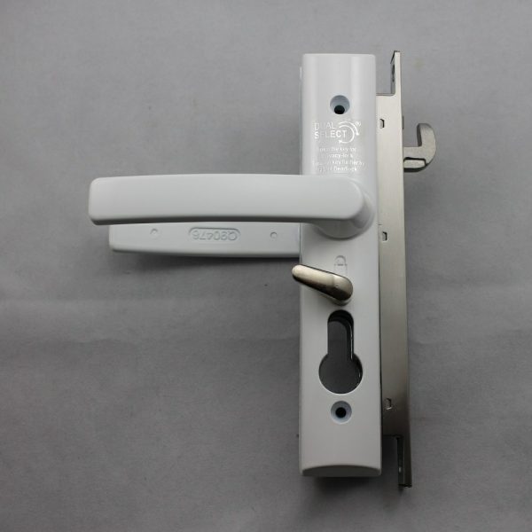 Security Screen Door Lock White W/ Cylinder 8654Whc Locks & Accessories