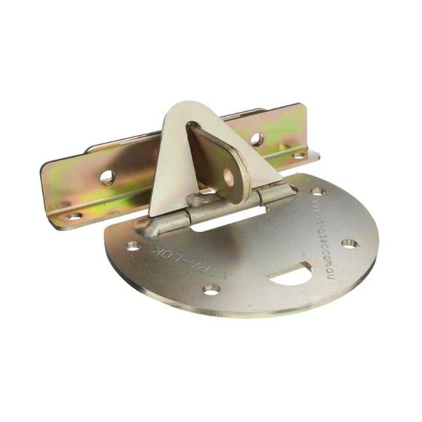 Semi-Circular Roller Door Anchor Garage Lock For Rebated Concrete Xl2A Garage Door Locks