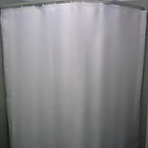 Shower Curtain Polyester Taffeta 2600X1800Mm White Sc_Wnt2618 Bathroom Accessories