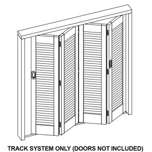 Shutterfold 25 Door Folding Track System For Top Hung Exterior Folding Shutters – Available In Various Function Bifold & Sliding Door Hardware