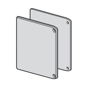 Slido End Cap For Running Track And Panel 52Mm 941.25.033 Bifold & Sliding Door Hardware