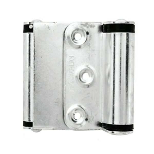 Spring Door Hinge Self Closing Double Action 76X74X2Mm Zinc Plated Bwl46Bz Bathroom Door Hardware