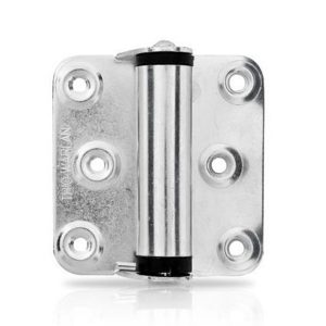 Spring Door Hinge Single Action Twin Pack 76X68X2Mm Zinc Plated Bwl45Bz Bathroom Door Hardware