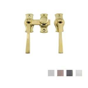 Square French Door Fastener – Available In Various Finishes Door Fasteners