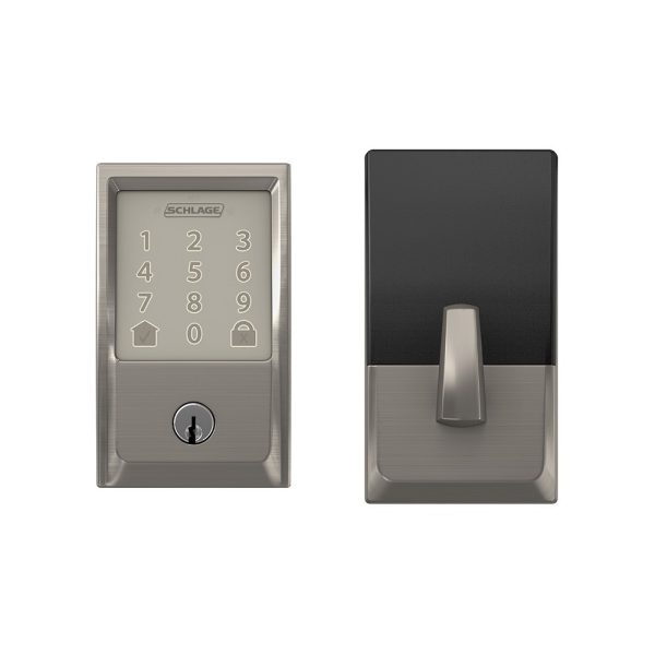 Sre60121 Smart Lock Deadbolt And Sre60085 Century Escutcheon Handleset Deadlocks & Night Latches