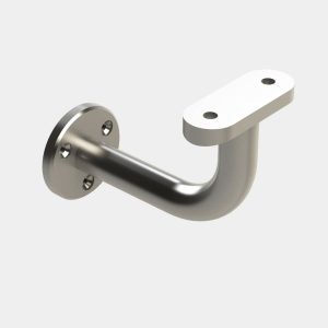 Ss680Ctft Commercial Stair Rail Bracket Exposed Base Pss Finish Commercial Door Hardware