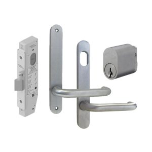 Storeroom Door Pack Sb2312 Narrow Style Mortice Lock With Oval Cylinder And Lever Commercial Door Hardware