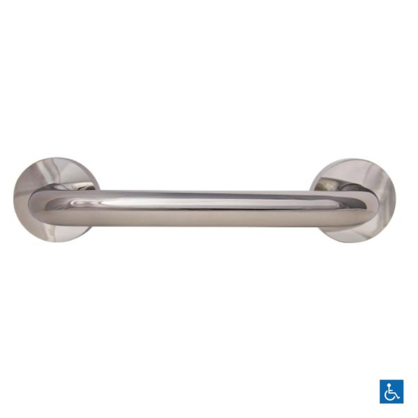 Straight Grab Rail Concealed Fix Polished Stainless Steel – Available In Various Sizes Bathroom Accessories