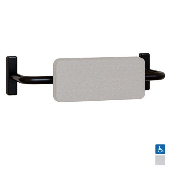 Straight Rail Padded Backrest – Available In Various Finishes Bathroom Accessories