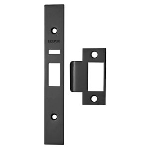 Strike Faceplate & Screws For 3572 Lock Matt Black 3570-Pckit Black Door Hardware