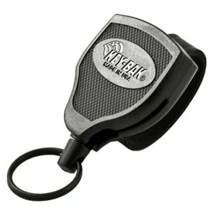 Super48 Retractable Key Holder Kbs48Lek Leather Clip 1.2M Cord Black Keys & Key Accessories