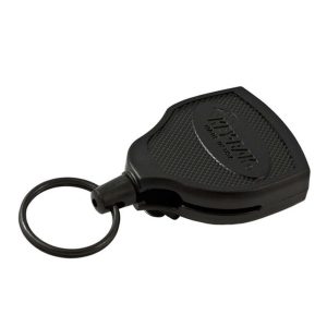 Super48 Retractable Key Holder Standard Clip 1.2M Cord Black Kbs48K Keys & Key Accessories