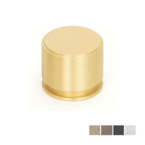 Sussex Solid Brass Lined Knob 35Mm – Available In Various Finishes Cabinet Hardware