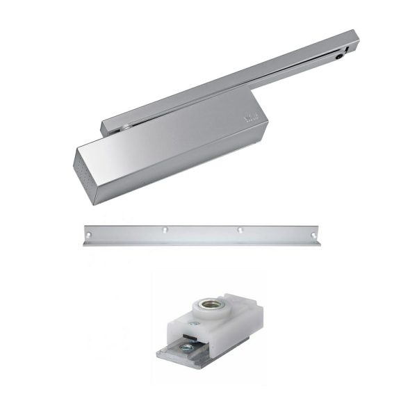 Ts92G En1-4 Door Closer Push Side Hold Open With Arm Ts92G24Gnrfab Door Closers & Floor Springs