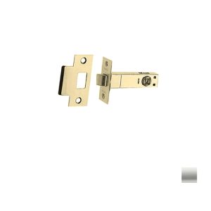 Tubular Privacy Bolt 1S – Available In Polished Brass And Satin Stainless Steel Door Hardware