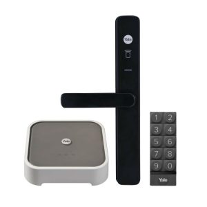 Unity Smart Security Door Lock With Connect Plus Bridge And Smart Keypad Matt Black Yur/Ssdl/Pkit/Mbk Locks & Accessories