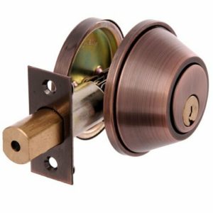 Urban Deadbolt D391B Single Cylinder 60/70Mm Antique Copper Keyed Alike Deadlocks & Night Latches