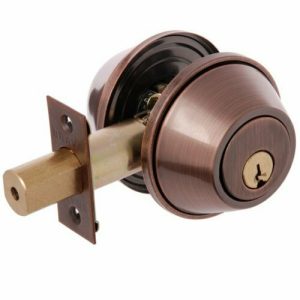 Urban Deadbolt D392B Double Cylinder 60/70Mm Antique Copper Keyed Alike Deadlocks & Night Latches