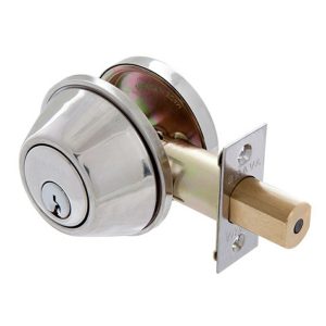 Urban Deadbolt Single Cylinder 60/70Mm Polished Stainless Steel Kd D331B Deadlocks & Night Latches