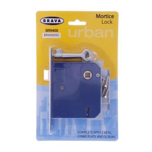 Urban Mortice Door Lock 60Mm Backset Satin Chrome Kd Br9400Sc Locks & Accessories