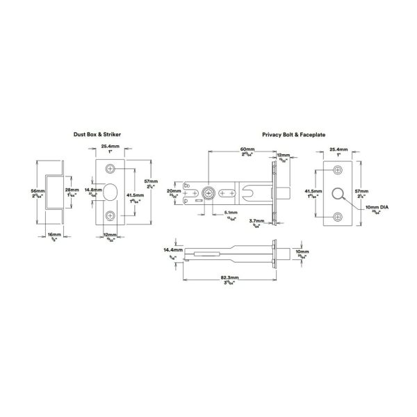 Verona Door Lever On Stepped Backplate Privacy Kit With Turn – Available In Various Finishes Brass Door Handles