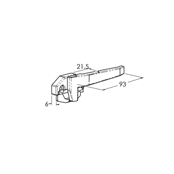 Wedgeless Window Fastener Low Profile – Available In Left And Right Hand Window Fasteners