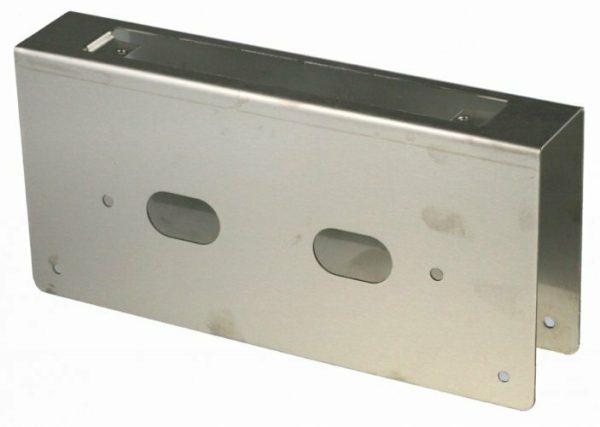 Wrap Around Plate 09351124 230X110Mm Sss 60Mm Backset To Suit Mortice Lock Door Protectors & Reinforcement