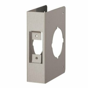 Wrap Around Plate 09351127 130X110Mm Sss 60Mm Backset To Suit Deadbolt Door Protectors & Reinforcement