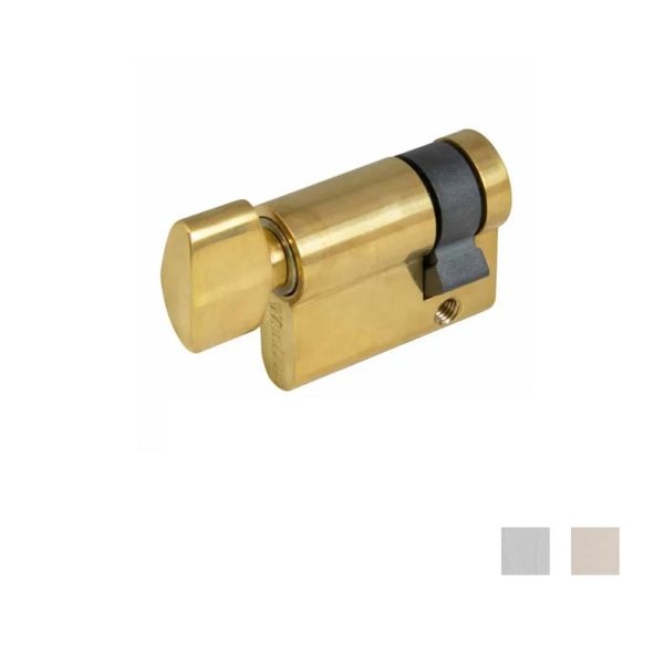 Zanda Euro Half Cylinder Snib Turn – Available In Various Finishes And Function Cylinders & Barrels