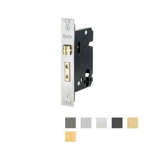 Zanda Round Roller Lock Kit – Available In Various Finishes And Function Door Lock Packs