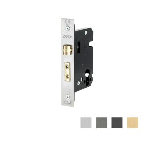 Zanda Square Roller Lock Kit – Available In Various Finishes And Lock Type Door Lock Packs