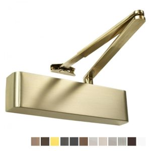 Zanda Ts9205 Door Closer Combined Unit Flat Bar Armset – Available In Various Finishes Architectural Door Hardware