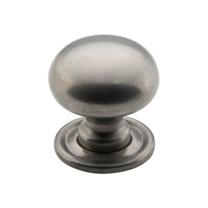 3147An Cupboard Knob Sb Aged Nickel 25Mm Cabinet Hardware