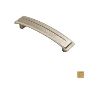 Artisan Chisel Kitchen Cabinet Handle 96Mm – Available In Antique Brass And Pewter Bathroom Cabinet Handles