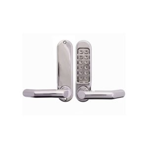 Borg Digital Door Lock Keyless Entry External Grade Polished Chrome Bl5001Mg Digital Locks