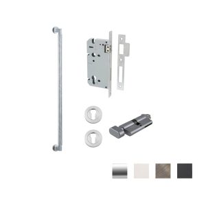 Brunswick Door Pull Handle Entrance Kit Key/Thumb 600Mm – Available In Various Finishes Door Hardware